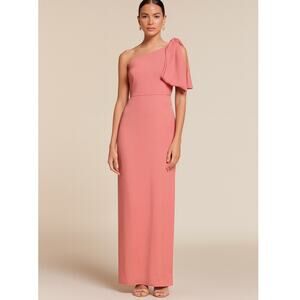 Sachin & Babi Chelsea One Shoulder Gown Rogue